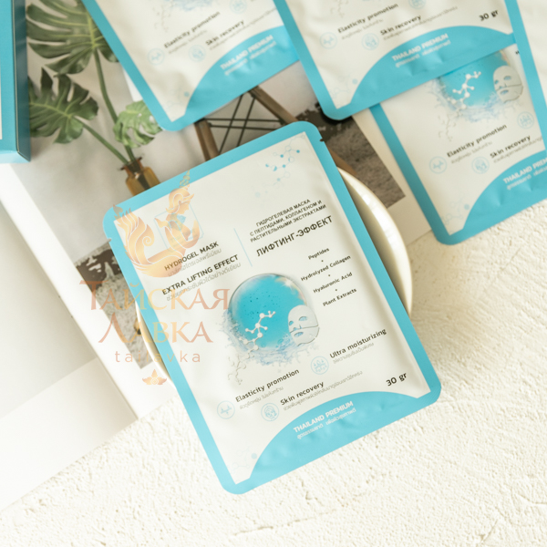 Маска Гидрогелевая Пептиды, Коллаген и Растительные Экстракты THAI TALAY 30 мл