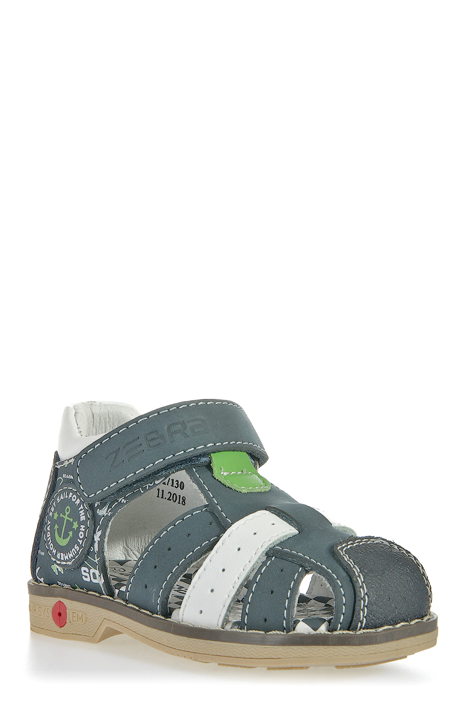 ст. цена1370руб.! Туфли малодетские ZEBRA