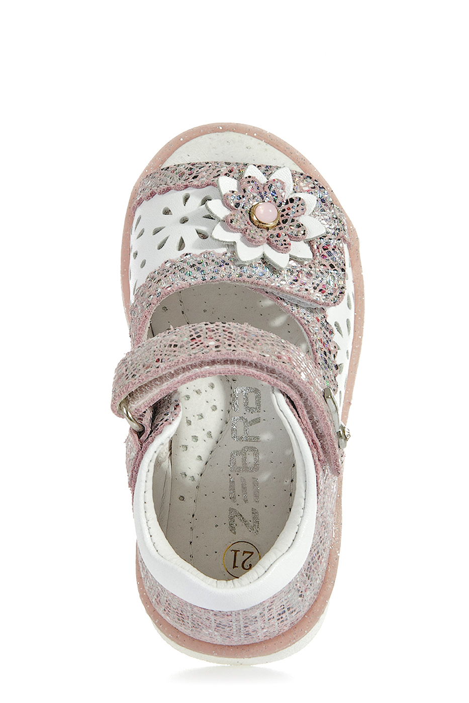 ст. цена1370руб.! Туфли открытые малодетские ZEBRA