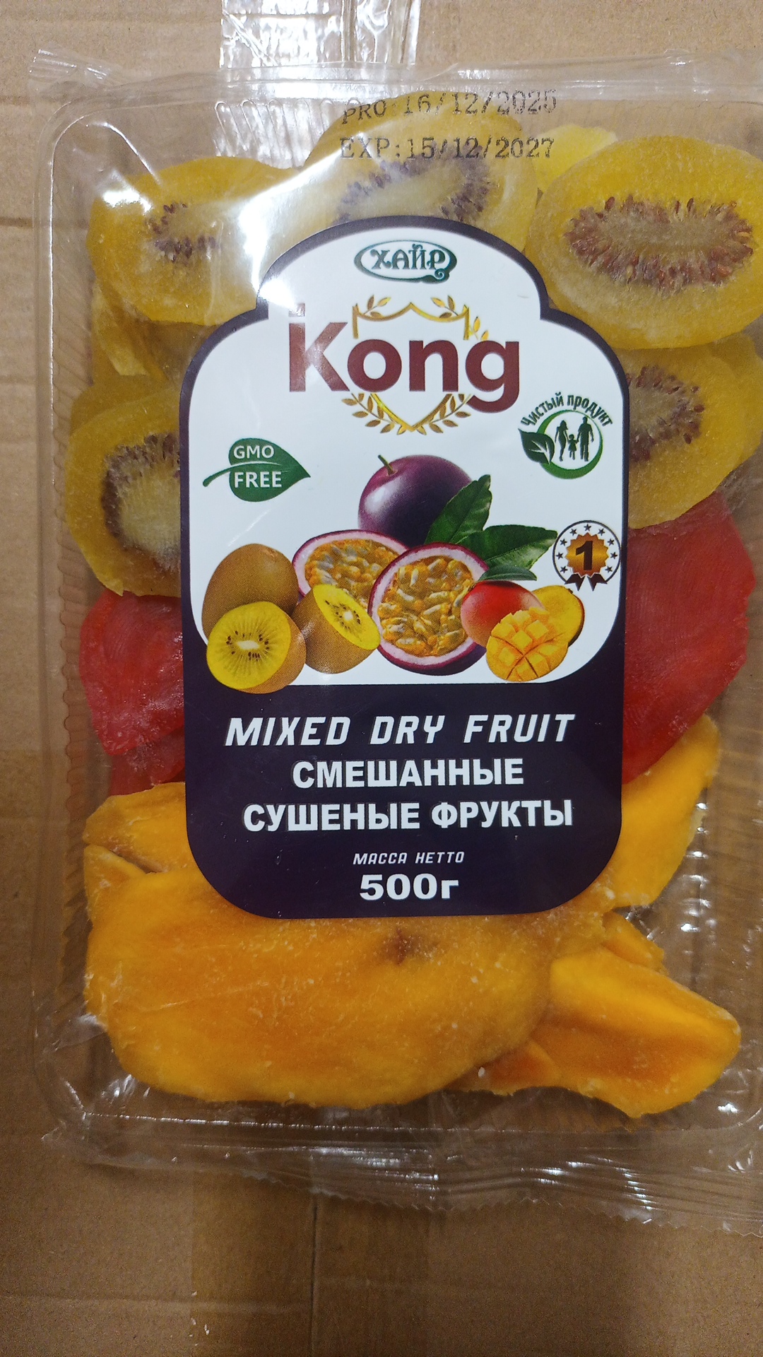 Экзотическая смесь (киви, манго, маракуйя)