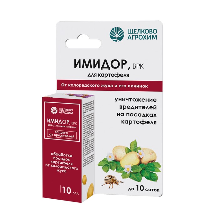 Средство от вредителей на картофеле