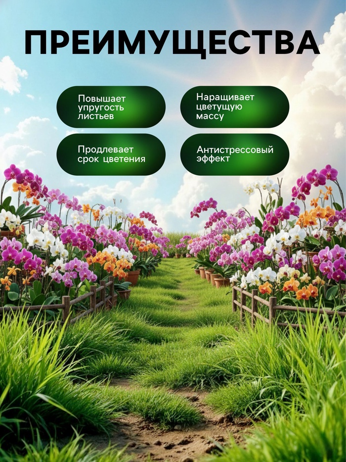 Спрей для орхидей Greenlife «Органический эликсир», 500 мл