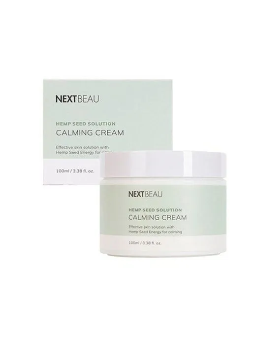 Успокаивающий крем с маслом семян конопли, 100мл, NEXTBEAU