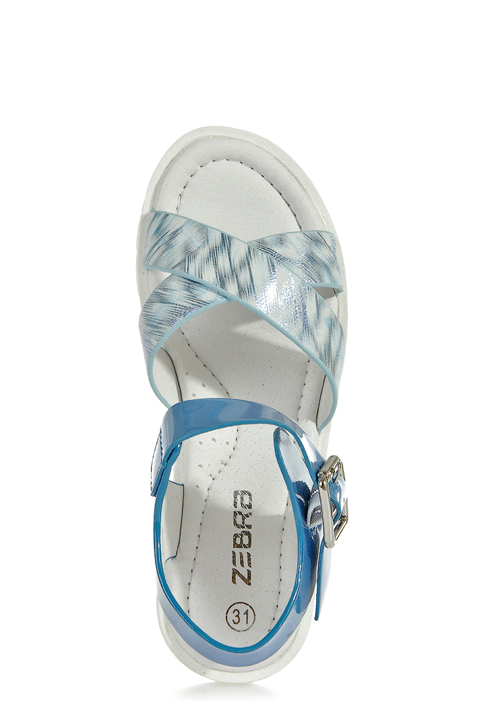 ст. цена1455руб.! Туфли открытые школьные ZEBRA