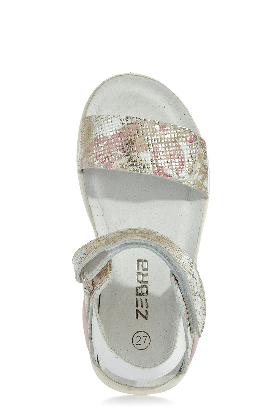 ст. цена1510руб.! Туфли открытые дошкольные ZEBRA