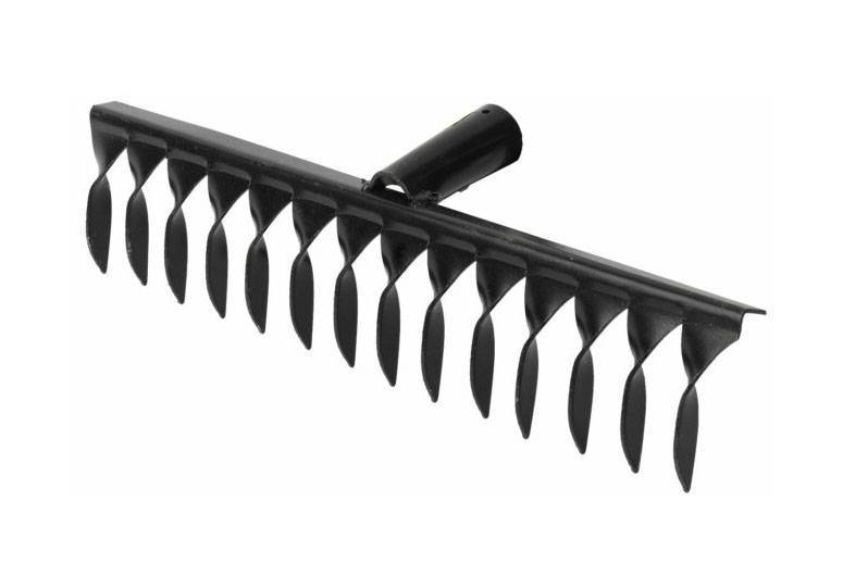 Грабли витые 14-ти зубые порошковая окраска, без черенка ГВ-14
