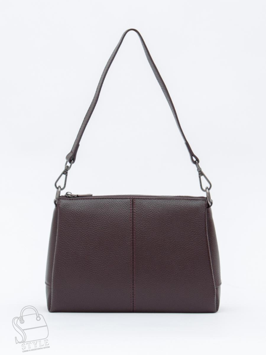 Сумка женская кожаная 8273VG coffee Vitelli Grassi