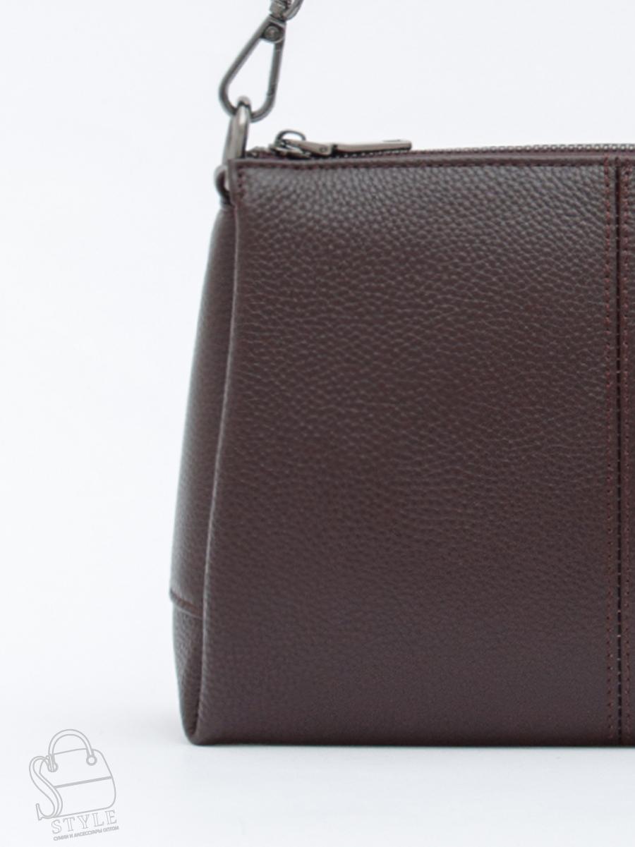 Сумка женская кожаная 8273VG coffee Vitelli Grassi