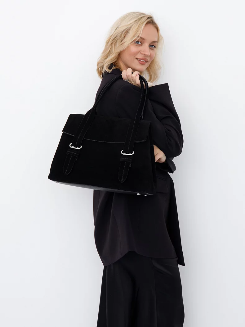 Сумка 1092M black Polina&Eiterou