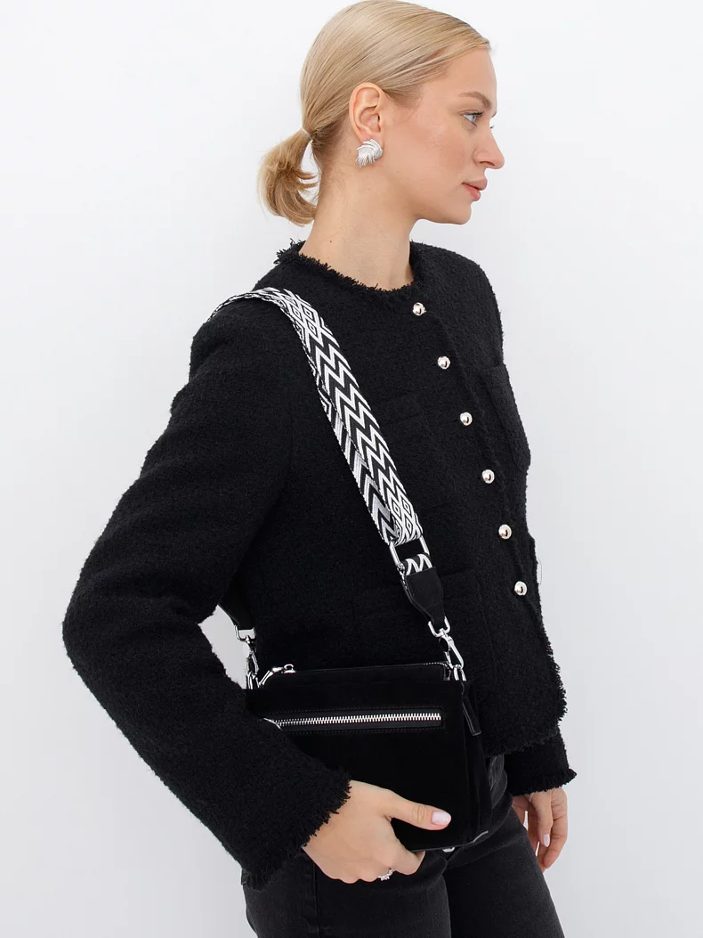 Сумка 1024CF black Polina&Eiterou