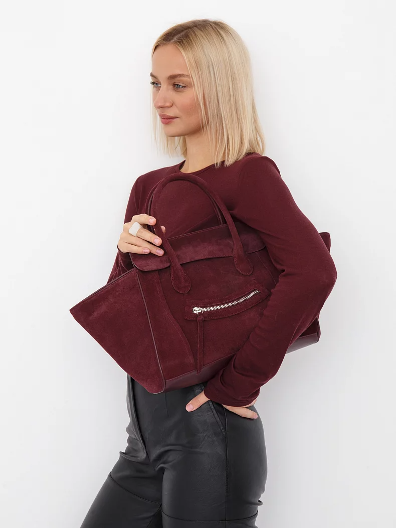 Сумка 999027NN wine red Natale Navetta