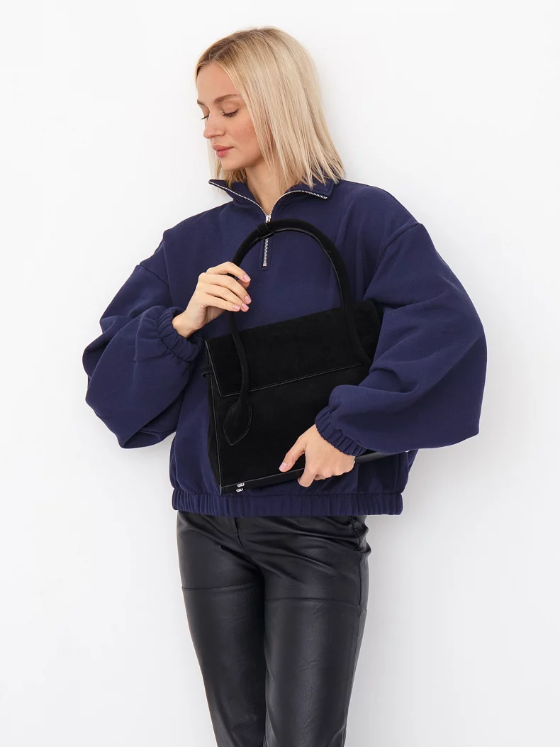 Сумка 2424YF black Polina&Eiterou