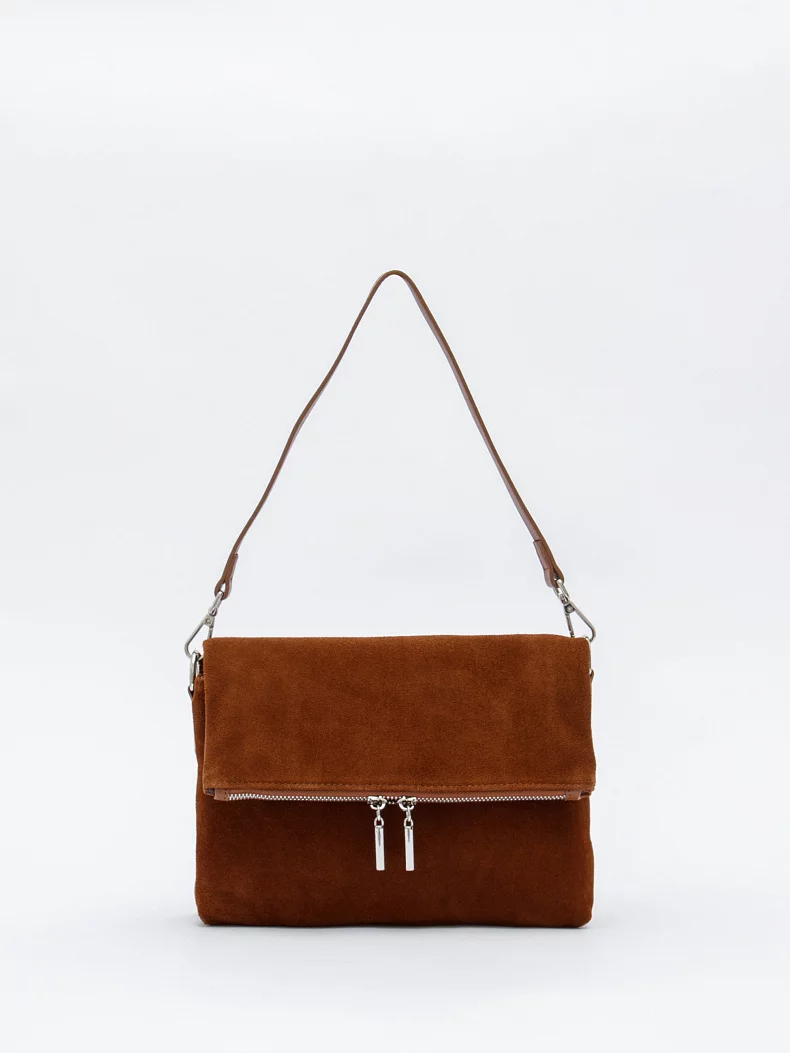 Сумка 8360F brown Polina&Eiterou