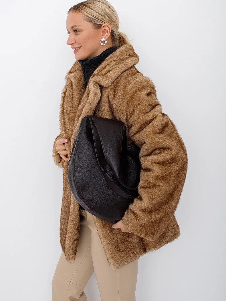 Сумка 1101-1MP coffee Polina&Eiterou