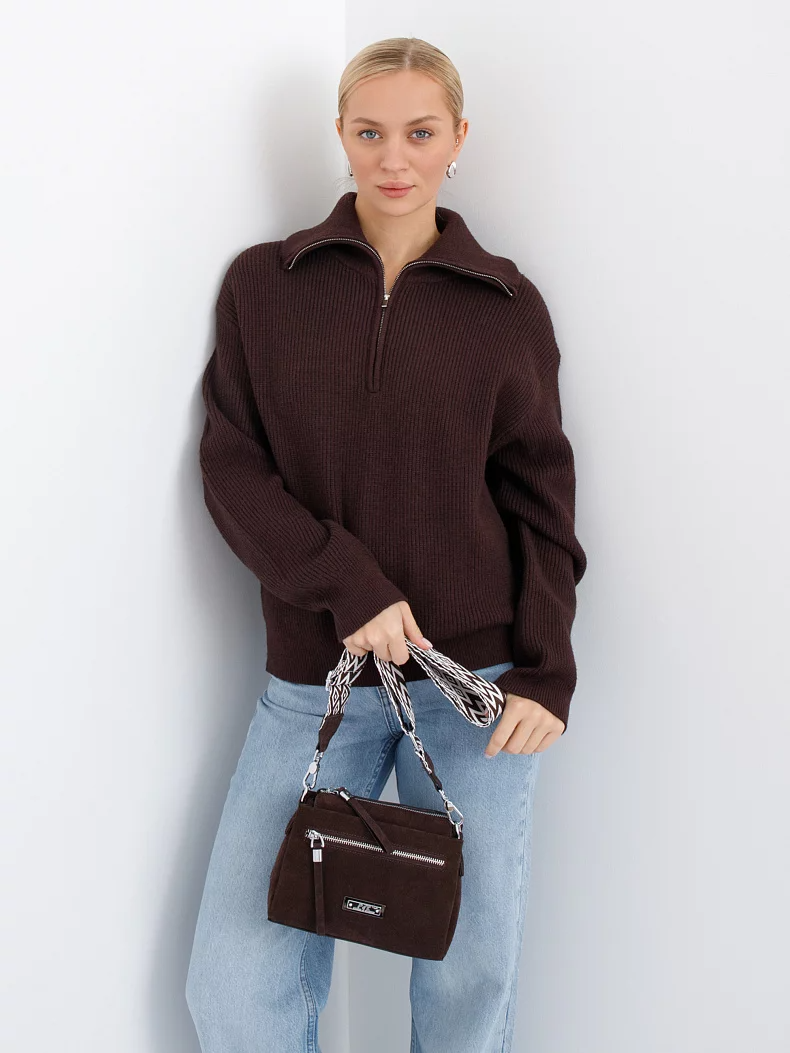 Сумка 1024CF coffee Polina&Eiterou