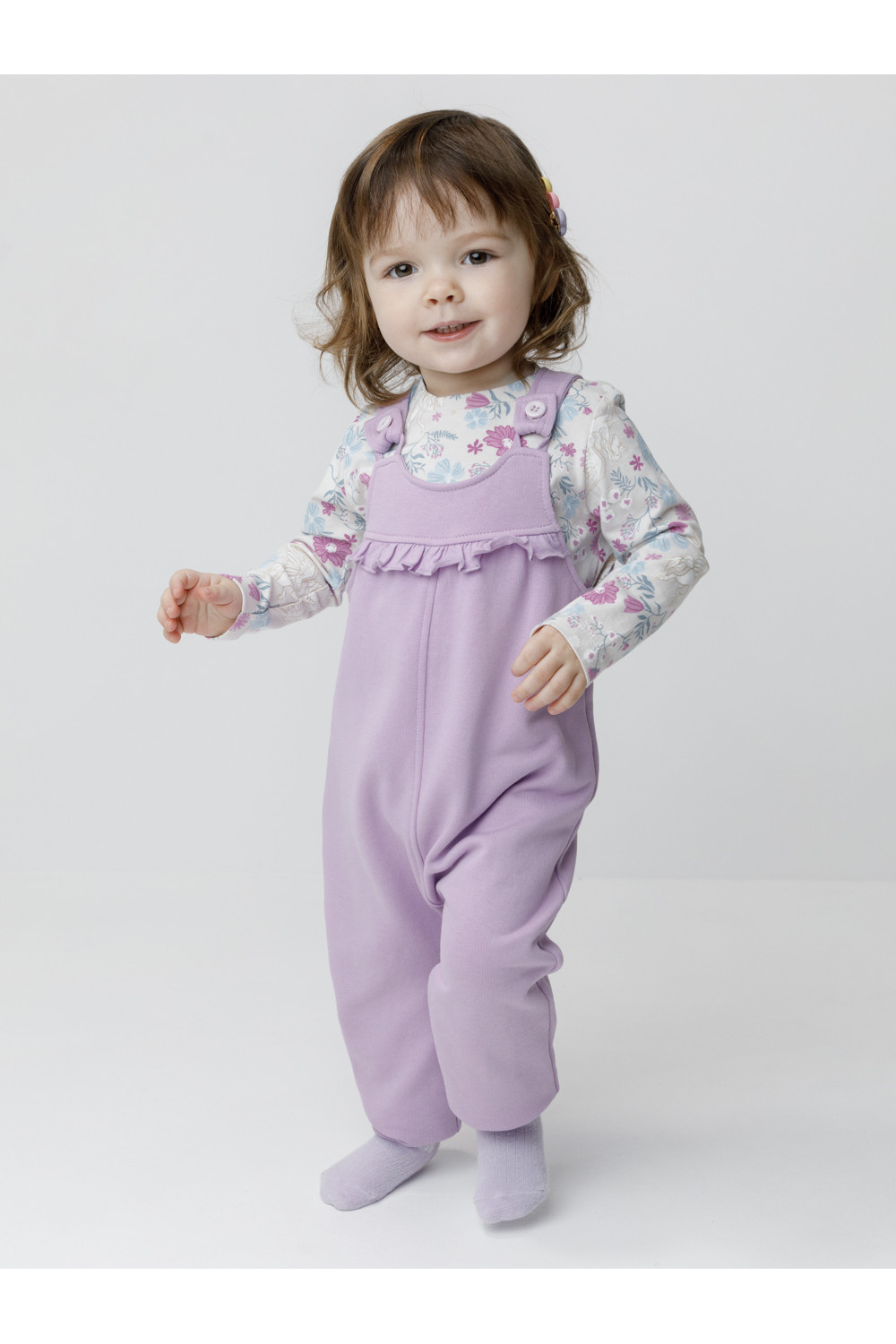 Crоckid Полукомбинезон КР 6560 сиреневый 3612 к709 Crоckid