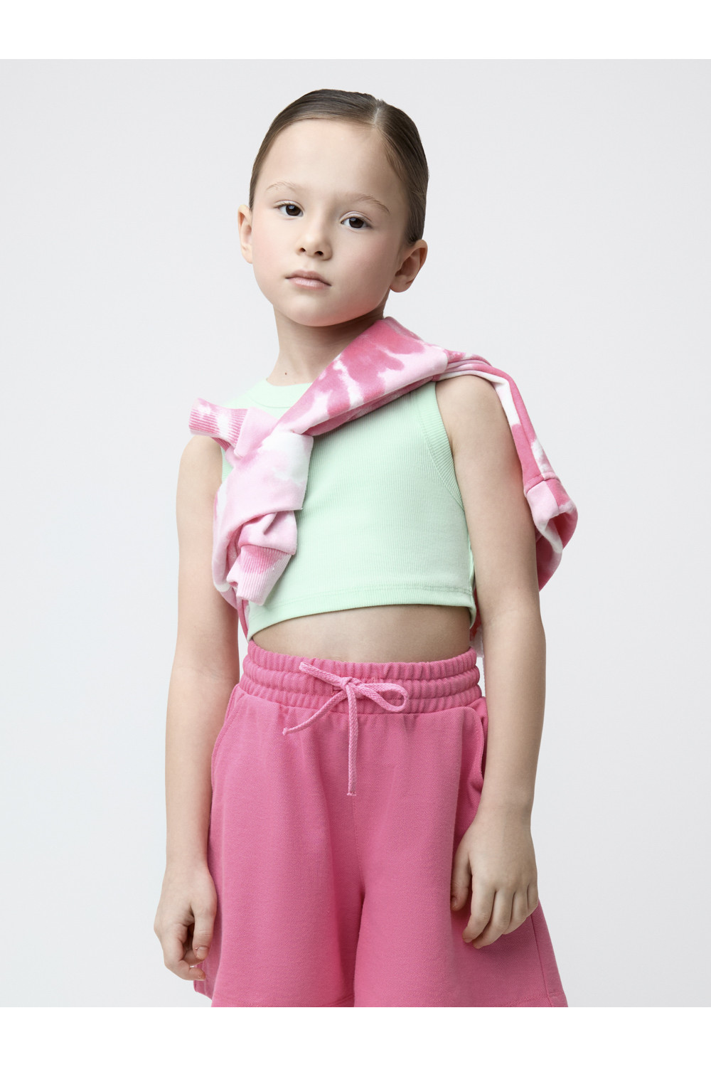 Crоckid Майка-топ КР 303013 светло-зеленый 0945 к721 Crоckid