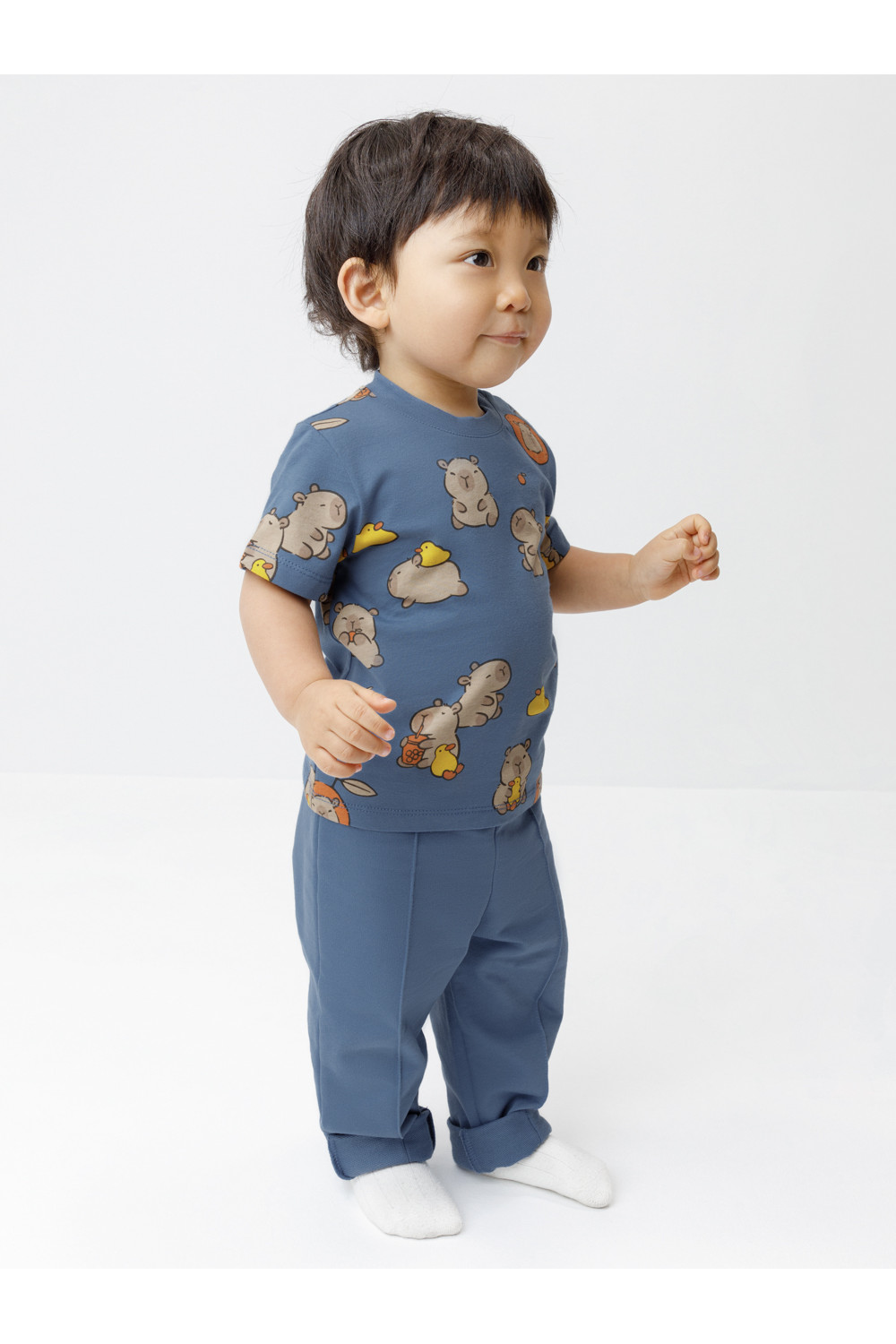 Crоckid Брюки КР 400947 синий 1125 к722 Crоckid