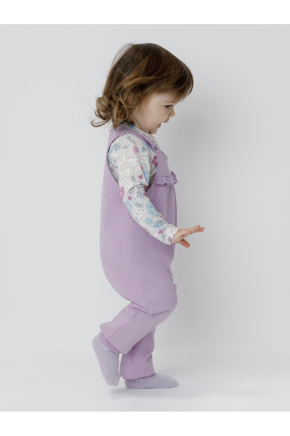 Crоckid Полукомбинезон КР 6560 сиреневый 3612 к709 Crоckid