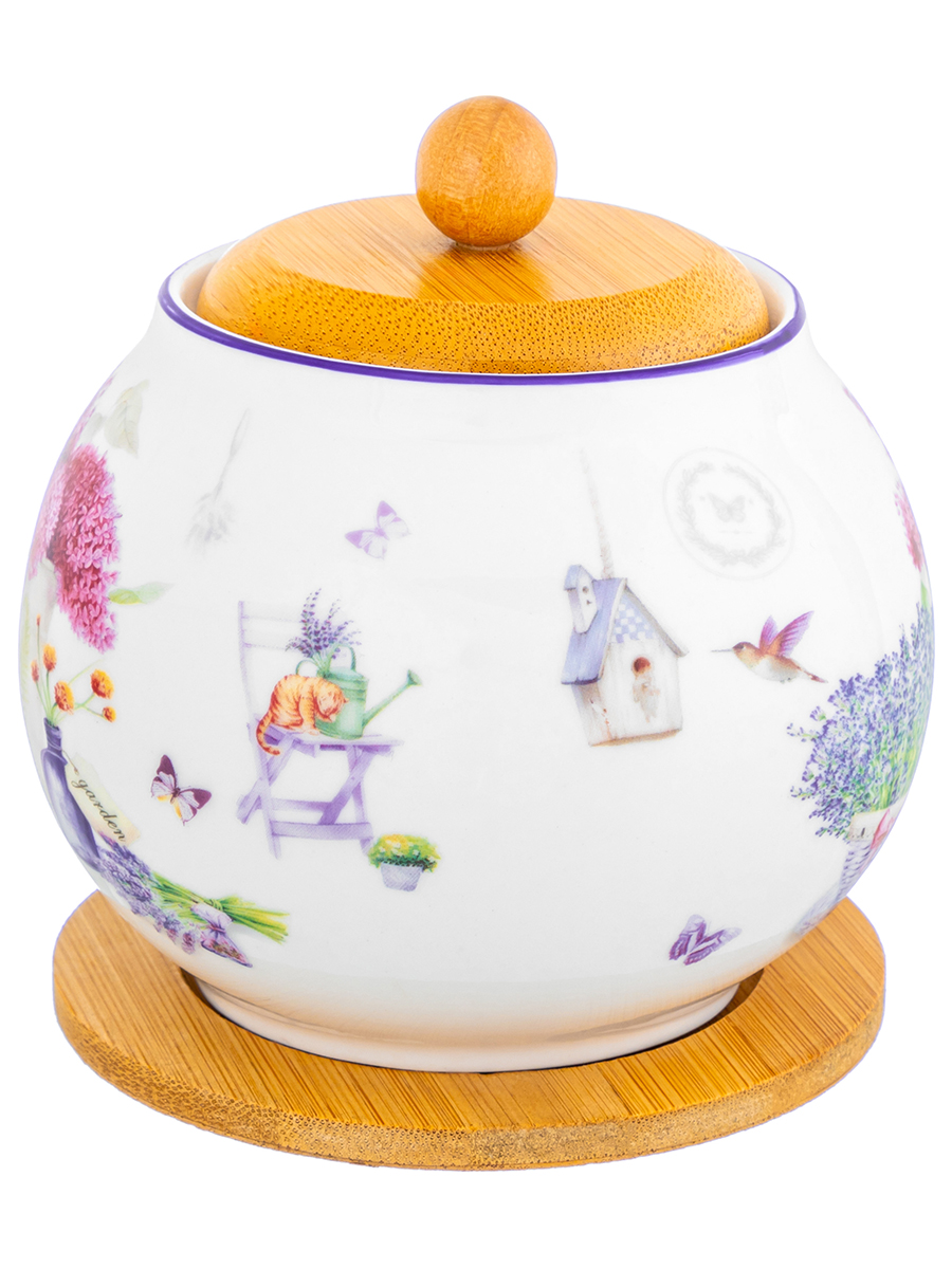 БЫЛО 904 руб! Сахарница 620 мл 11*11*12 см