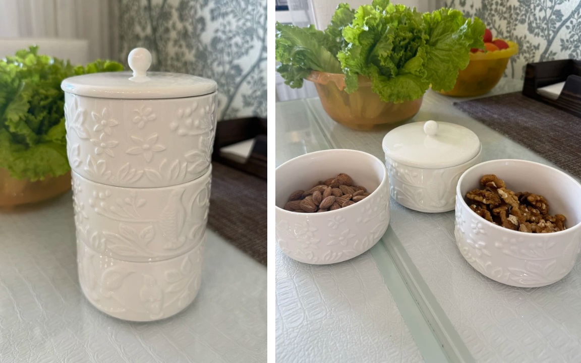 БЫЛО 974 руб! Банка д/хранения 400 мл 11,5*11,5*21 см