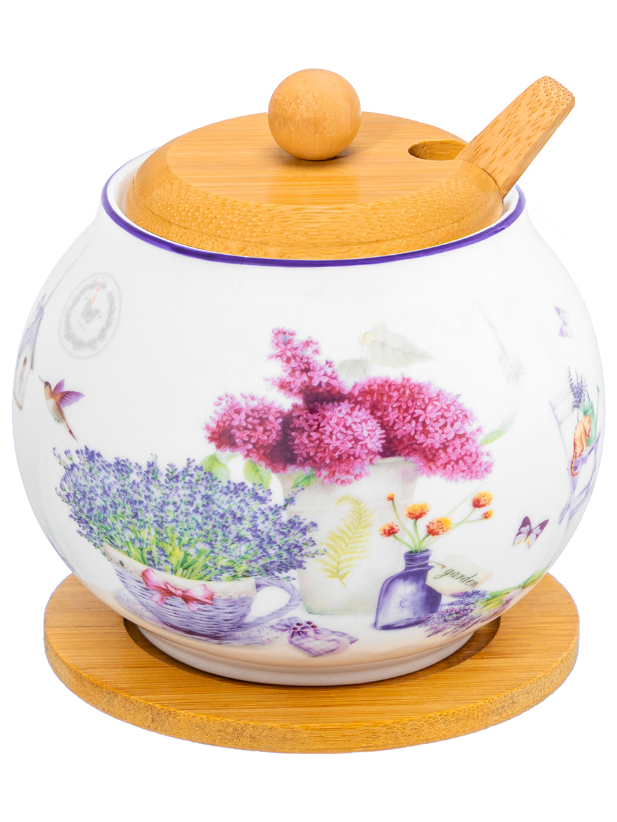 БЫЛО 904 руб! Сахарница 620 мл 11*11*12 см