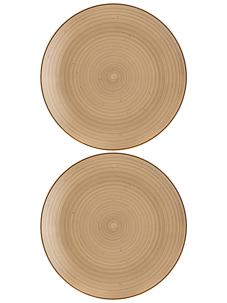 БЫЛО 1385 руб! Набор тарелок обеденных 2 пр. 25,5*25,5*2,5 см