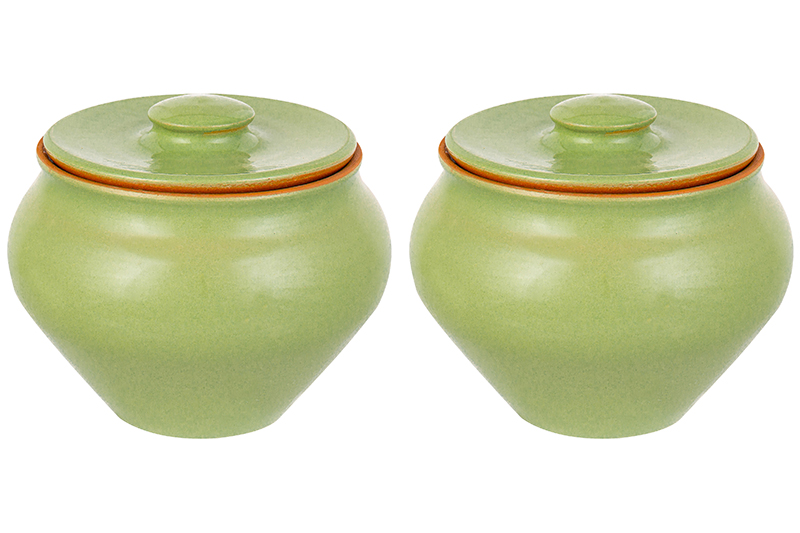 БЫЛО 800 руб! Набор 2 горшков 0,9 л 14,5*14,5*12,5 см