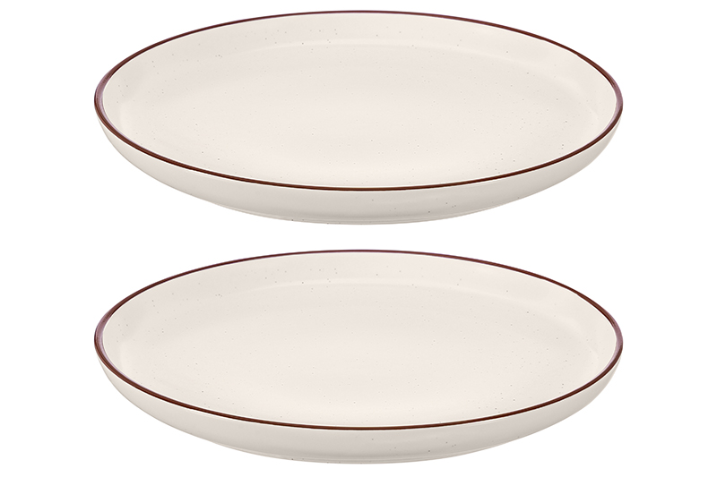 БЫЛО 1434 руб! Набор тарелок обеденных 2 пр. 26,5*26,5*3 см