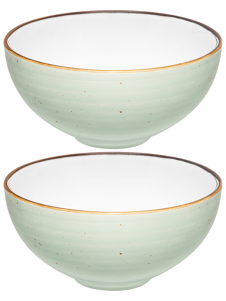 БЫЛО 811 руб! Набор салатников 2 пр. 600 мл 15*15*7 см