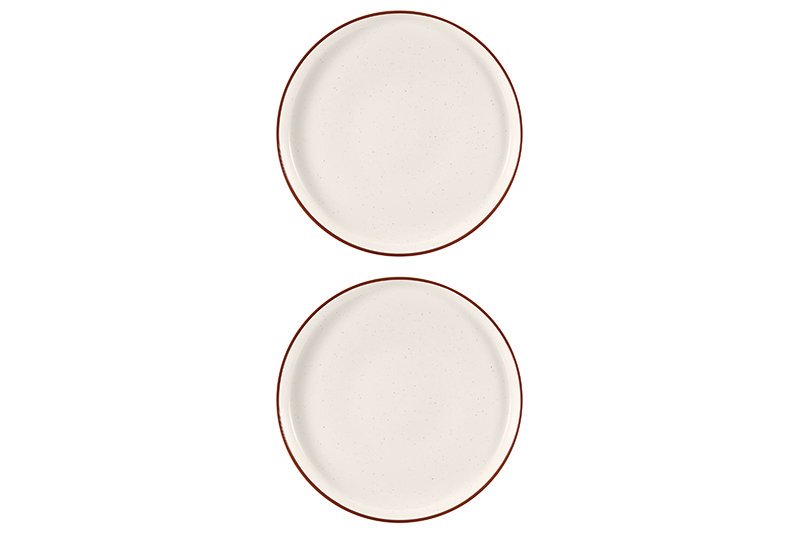 БЫЛО 1434 руб! Набор тарелок обеденных 2 пр. 26,5*26,5*3 см