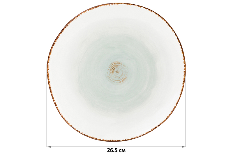 БЫЛО 957 руб! Тарелка обеденная 26,5*26,5*2,5 см