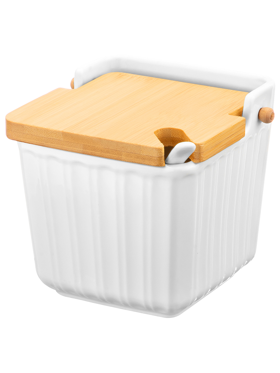 БЫЛО 754 руб! Банка д/сыпучих продуктов 600 мл 12,5*11,5*11 см