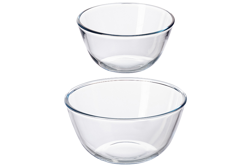 БЫЛО 919 руб! Набор салатников 2 пр. 1050 мл 17*17*9 см + 2,1 л 21*21*10,5 см