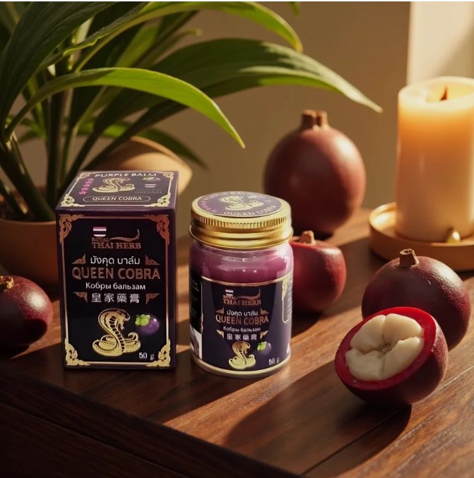 Тайский бальзам от варикоза с ароматом мангостина