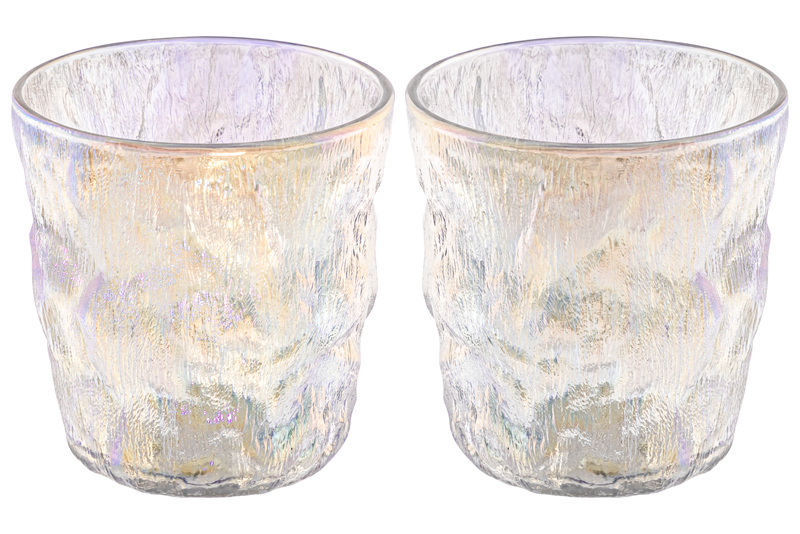 БЫЛО 430 руб! Набор 2 стаканов 300 мл 9*9*9,3 см стекло