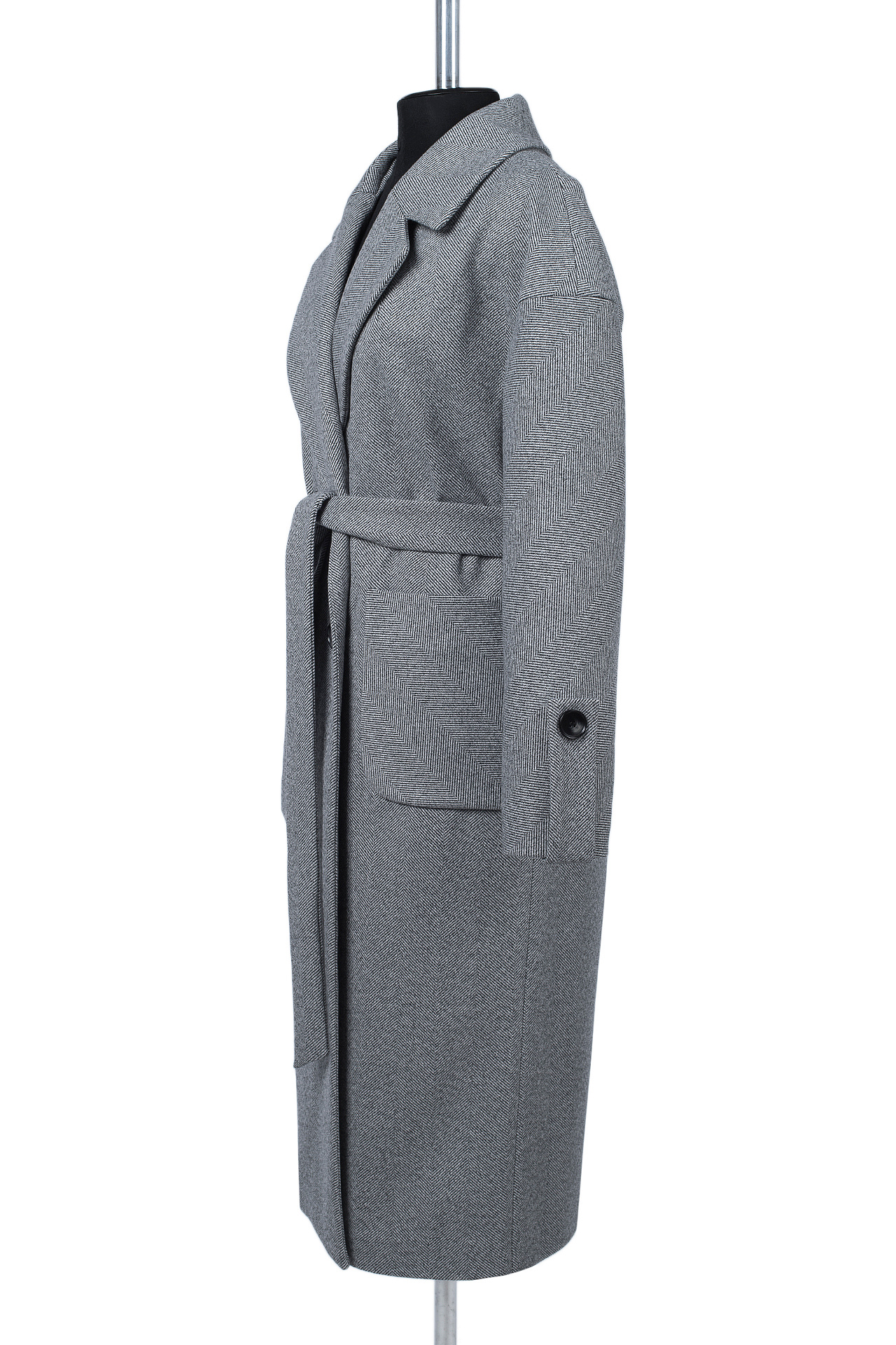 01-12273 Пальто женское демисезонное (пояс)