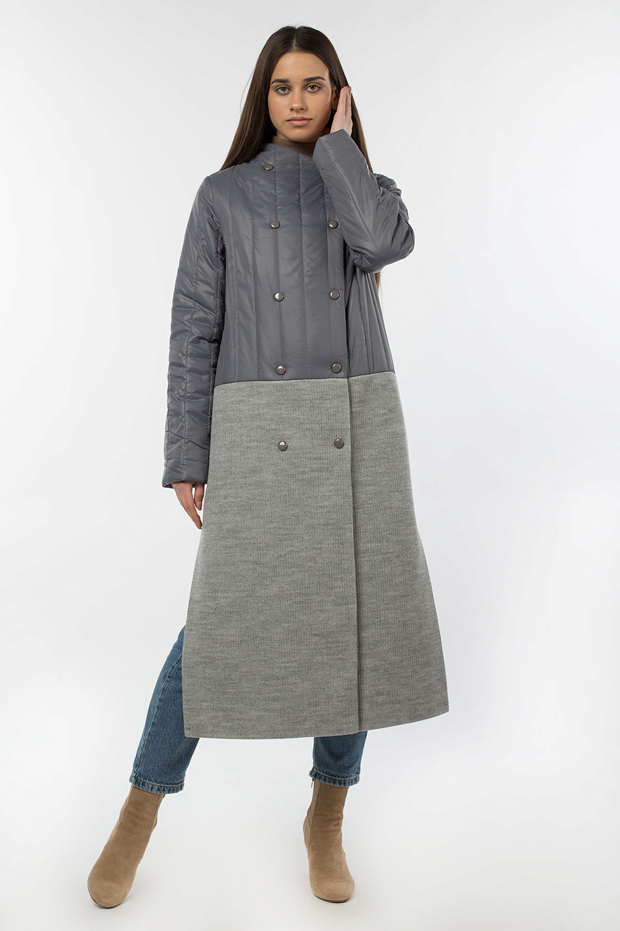 01-10605 Пальто женское демисезонное