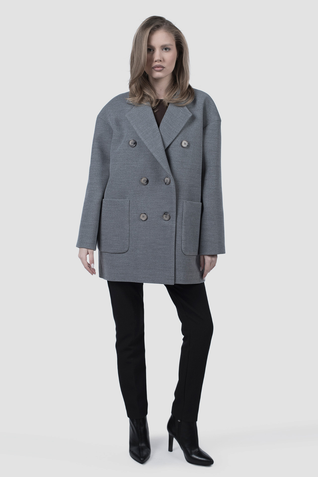 01-12264 Пальто женское демисезонное