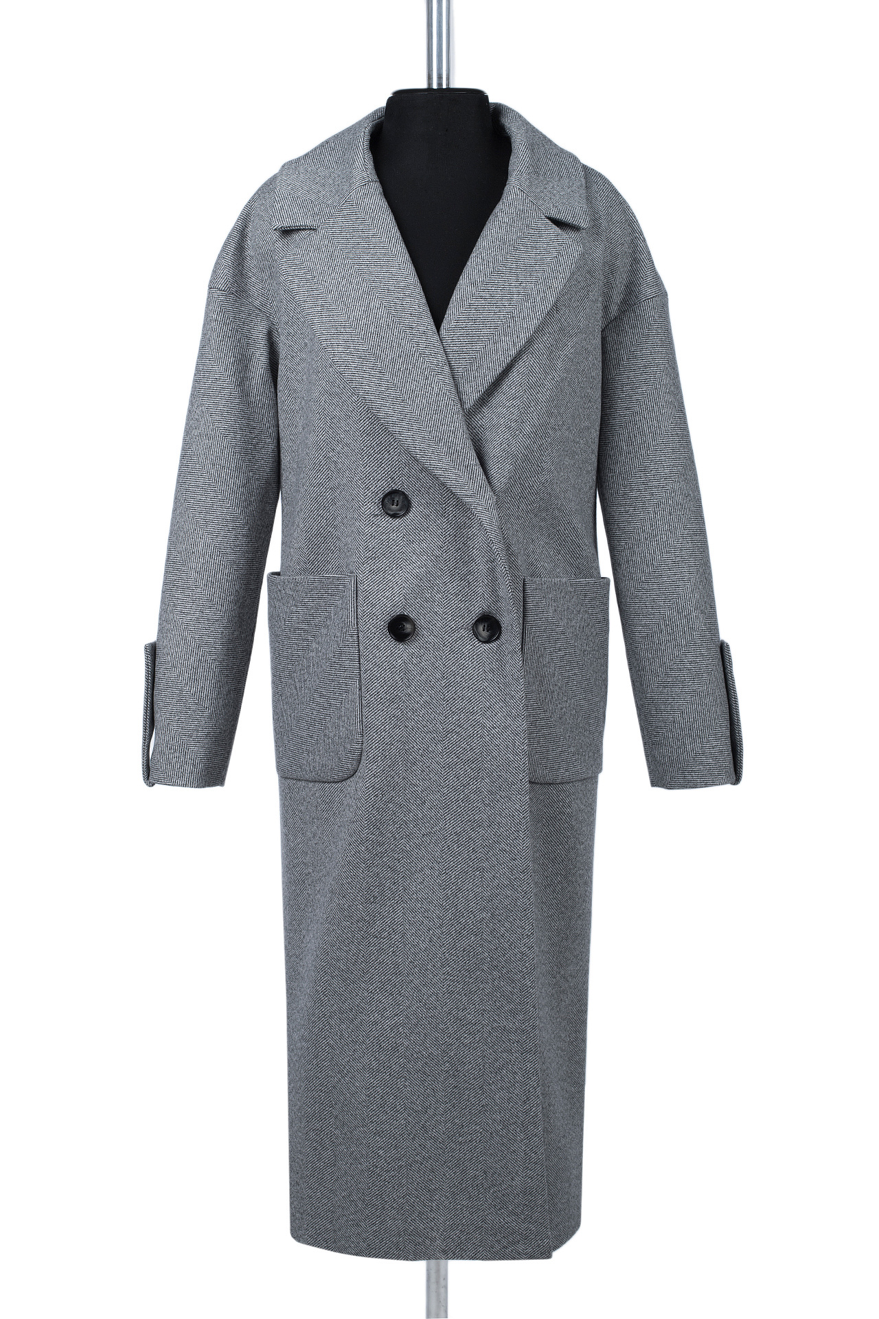 01-12273 Пальто женское демисезонное (пояс)