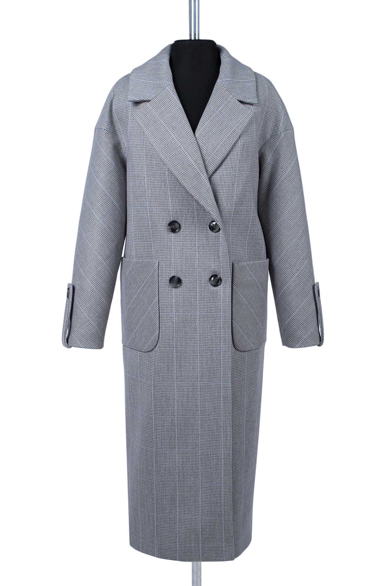 01-12274 Пальто женское демисезонное (пояс)