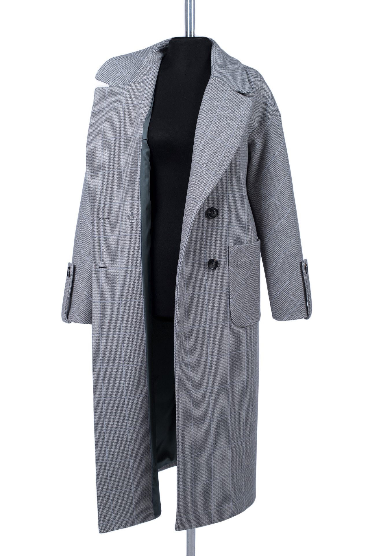 01-12274 Пальто женское демисезонное (пояс)