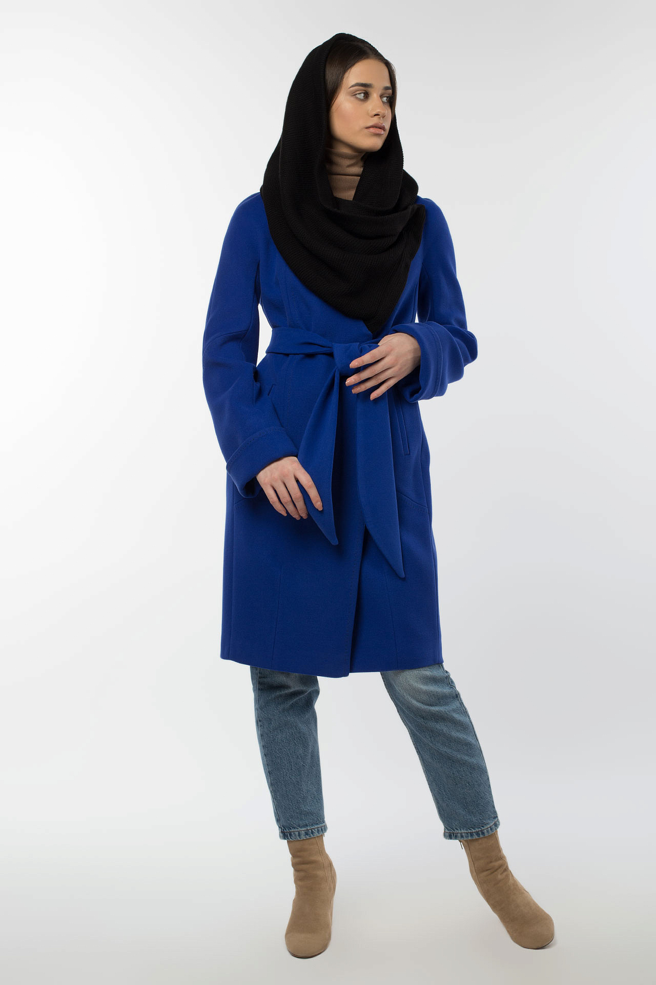 13-1083 Пальто женское демисезонное