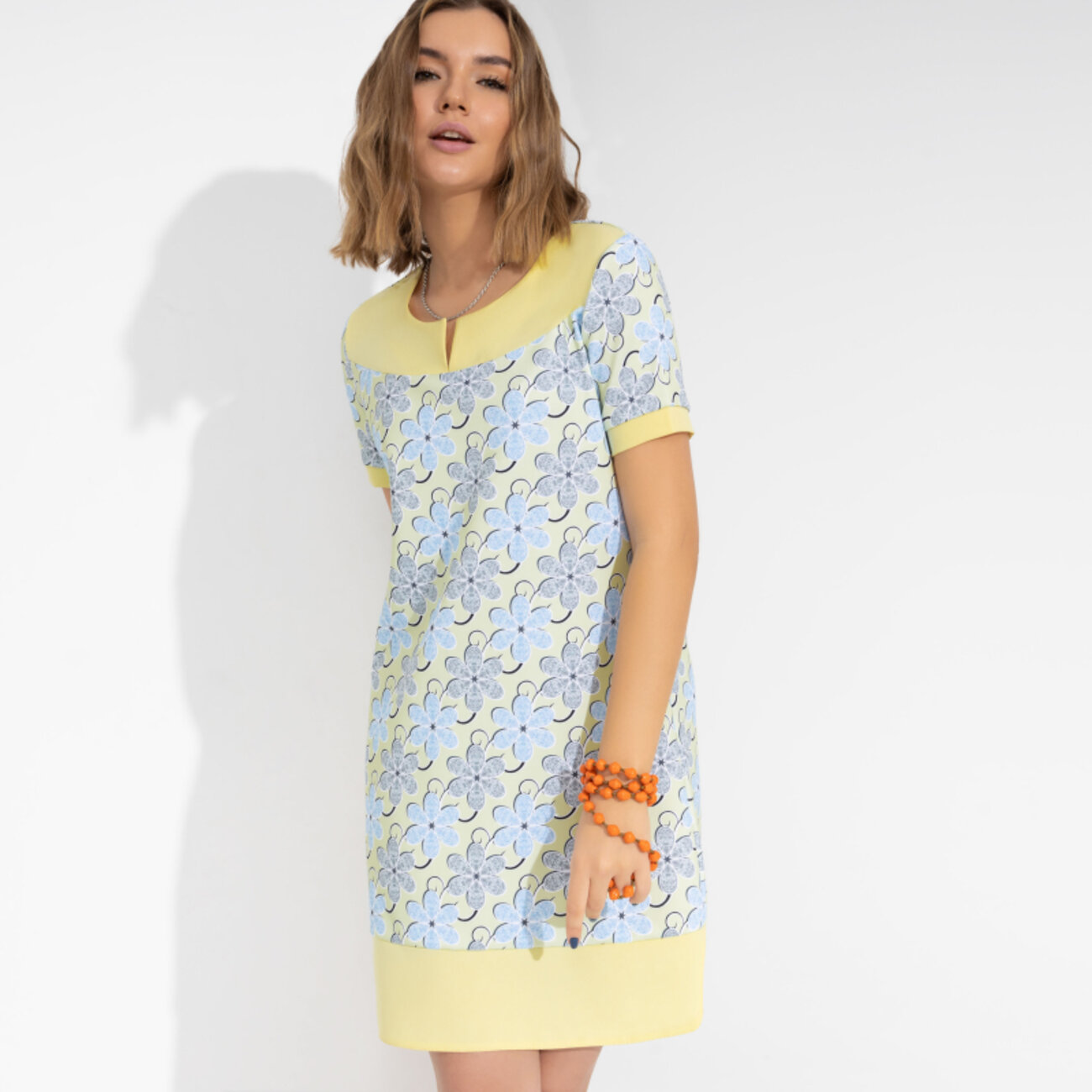 ст. цена1767руб.! CHARUTTI Платье 8159желтый