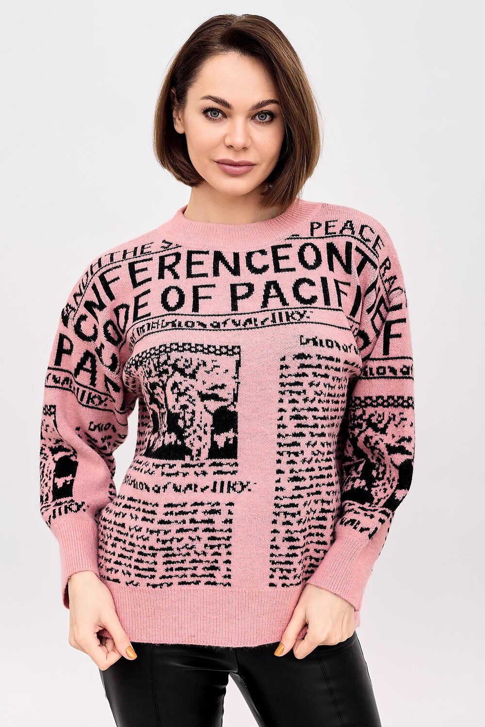 ст. цена1322руб.! Lika Dress Джемпер 8916Розовый