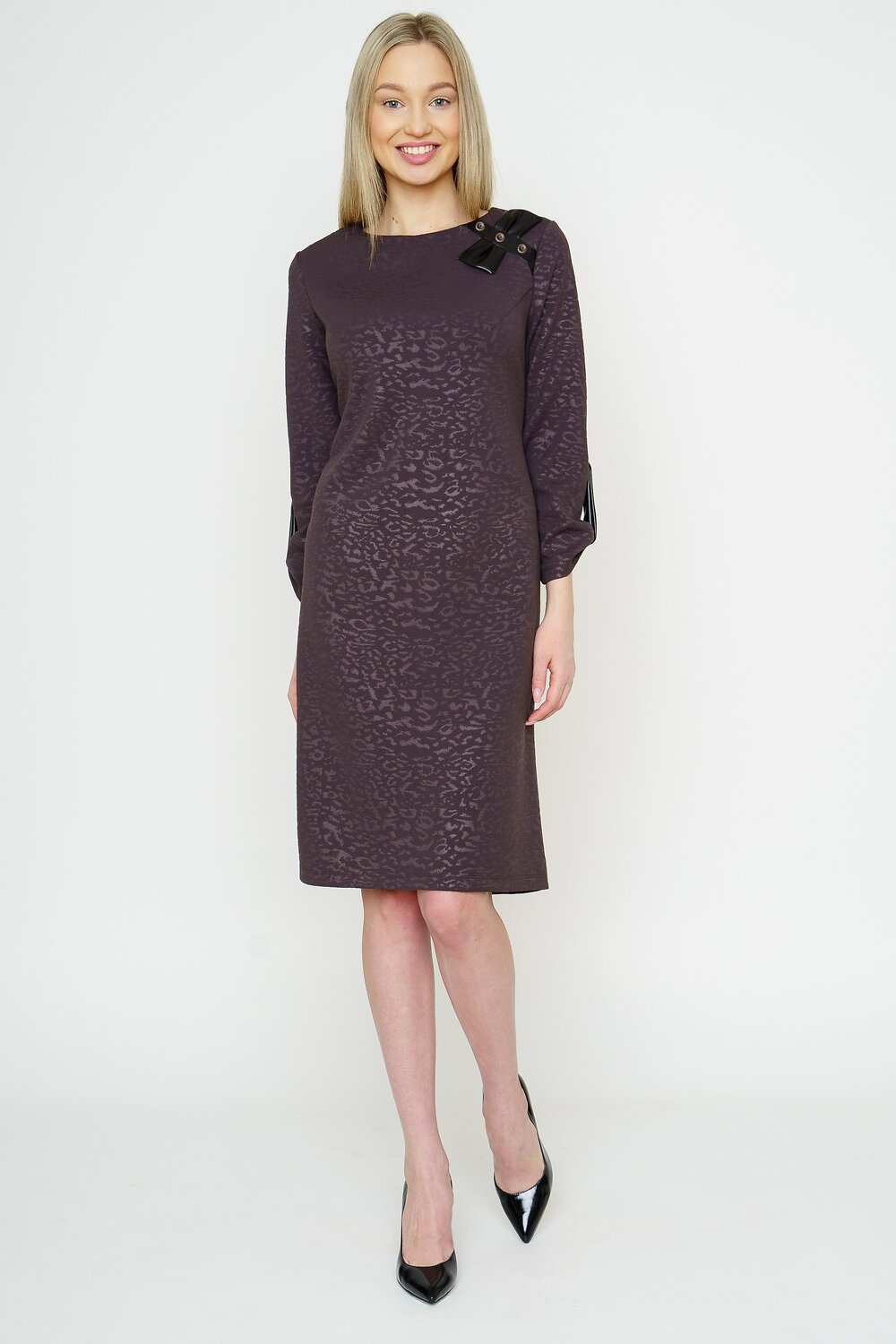 ст. цена1079руб.! Binita Платье 932/1-3коричневый