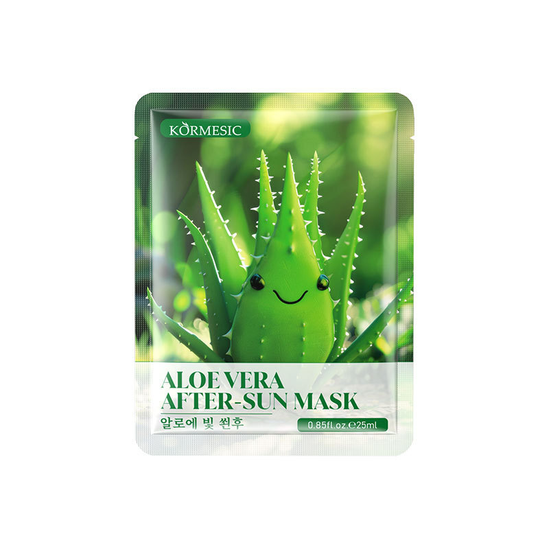 Тканевая маска для лица с алоэ вера KORMESIC, 25 мл