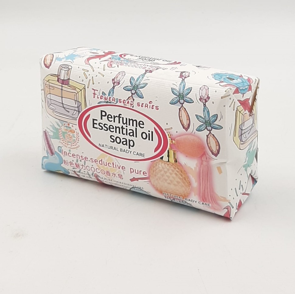 AILUSHI Мыло Perfume Soap Парфюмированное INCENSE SEDUCTIVE PURE 260г (ZH-026)