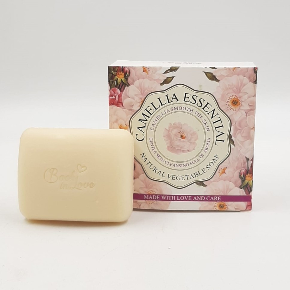 Мыло Ароматное CAMELLIA Essential КАМЕЛИЯ (в коробочке) 130г