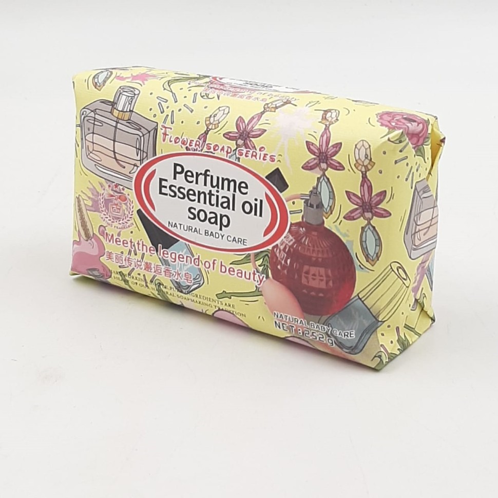 AILUSHI Мыло Perfume Soap Парфюмированное MEET THE LEGEND OF BEAUTY 252г (ZH-014)